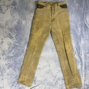 Vintage gray unleaded corduroy trousers with a relaxed fit. Women Size: 30